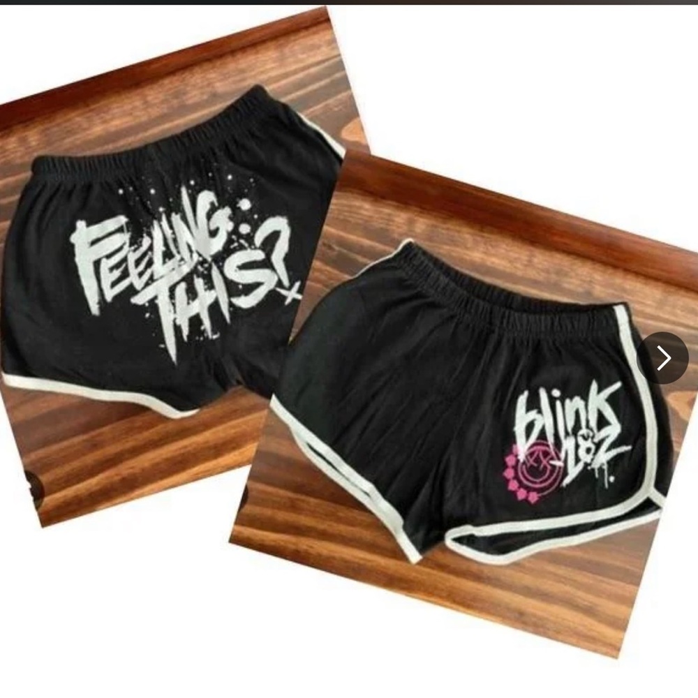 BLINK 182 “FEELING THIS” BOOTY SHORTS